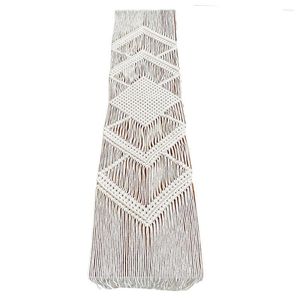 Tabel Matten Macrame Runner Handmade Prachtige handgeweven trouwdecoratie met kwastjes