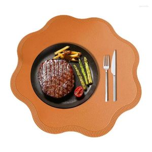 Tafelmatten Mat voor gerechten Eetpot Plaat Placemat Waterdicht Bestand tegen hoge temperaturen PVC-doek Feestdecoraties