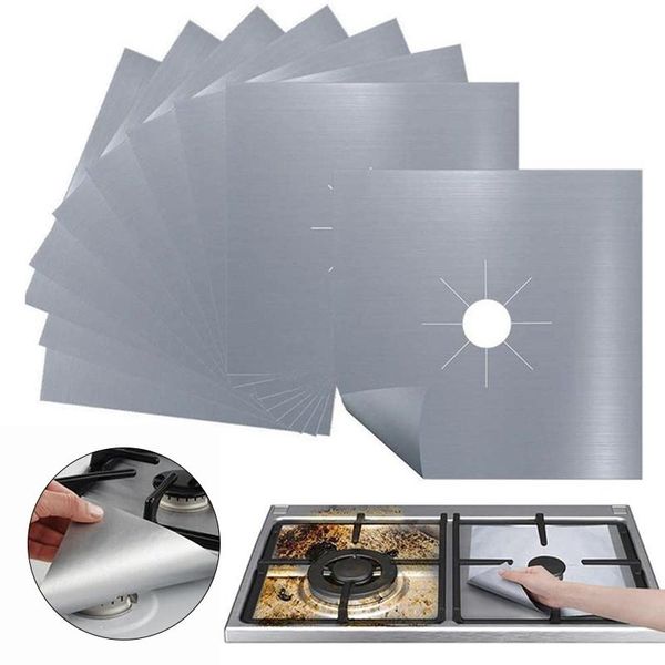 Table Mats Pads Cuisine Nettoyage Pad Cuisinière À Gaz Housse De Protection Accessoires Douille Brûleur CoversMats