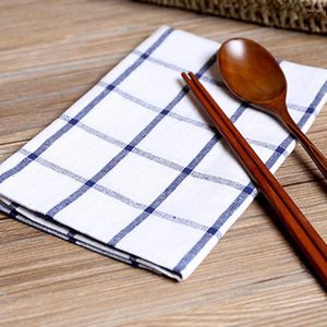 Tafelmatten rechthoekige placemats multifunctionele gestreepte plaid gemakkelijk te reinigen schotelhanddoeken keuken voor eetgelegenheid decor