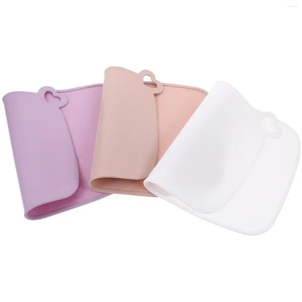 Napperons réutilisables pour tout-petits napperons pour bébés à manger en silicone pour tout-petits enfants