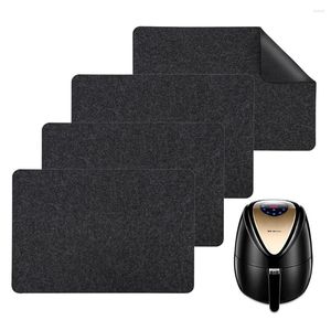 Tapis de table en caoutchouc, protecteur de comptoir, taille méga, polyvalent, antidérapant, 12x17 pouces, pour cuisinière de cuisine, napperons antistatiques à induction