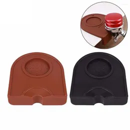 Tapis de Table en Silicone pour expresso, tampon d'angle pour falsification du café, tampons antidérapants pour Machine semi-automatique