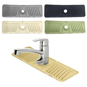 Tafelmatten Siliconen kraan Mat Water vangstvak Multifunctionele gootsteen Splash Guard Splash-proof voor keukenbadkamer