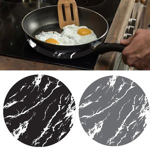 Tapis de Table en Silicone pour cuisinière à Induction, coussin de Protection en fibre de verre pour tables de cuisson, protecteur magnétique antidérapant contre les rayures, résistance à la chaleur