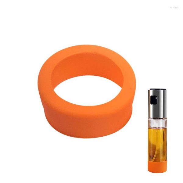 Tapis de table Spray Bottle Silicone Sleeve Anti-Wear Cover For Subfilling Oil 4.5cm Réutilisable Verre