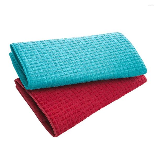 Tapis de table en microfibre super absorbant, tapis de séchage, chiffon de nettoyage, égouttoir d'évier de cuisine, coussin, set de table, couleur aléatoire