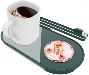 TAFELMATS USB Coffee Mok Warmer Electric Cup Verwarming Melk drank voor bureau met automatisch uitgeschakeld