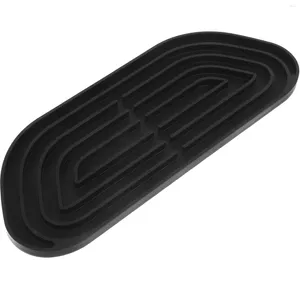 Tapis de Table en Silicone pour fontaine d'eau, collecteur d'égouttement pour plateau, réfrigérateur, coussin de réfrigérateur, poêle à Gel de silice