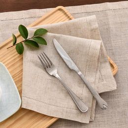 Serviette de table 12 pièces linge de fête tissu dîner Restaurant maison serviettes mariage tissu de haute qualité