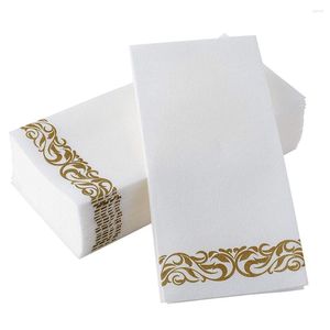 Servet 50 Stuks Wegwerp Papieren Servetten Elegante Handdoeken Tissue Vintage Handdoek Verjaardagsfeestjes Bruiloft Restaurant Suppiles Decor