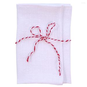 Serviette de table en gaze et crêpe, ensemble de 4 serviettes en coton, 40x40cm, respectueuses de la peau, torchon de dîner, cuisine à domicile, noël, mariage