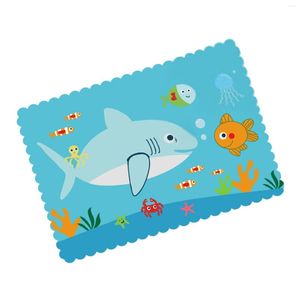 Tafel servet primaire lunch potoler mat placemat school schurk stof dikker kindermieren mieren doek dikke doek