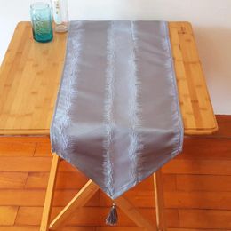 Table Runner 1 PC Polyester Jacquard Flag-Nappe Decorative Dining pour an tissu 33x177cm / 13x70 ''