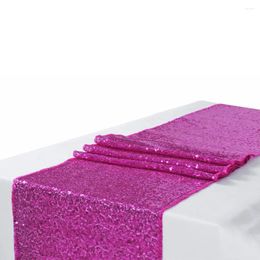 Table Runner 30 180/30 275 300cm 8 Couleur Sparkly Sequin for Wedding Party Christmas Nappecots décorations