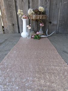 Tafelloper 30x180cm Shimmer Champagne Pailletten Stof Sparkly Bling Voor Bruiloft Decoratie Product-Meer Kleuren