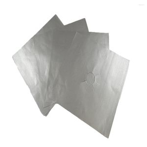 Chemin de Table 4 pièces revêtement de protection de poêle feuille d'aluminium antiadhésive lave-vaisselle accessoires de cuisine de protection goutte