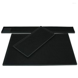 Tafelloper Bar Mat PVC Pad Placemat Service Rechthoek Van Rubber Bier Whisky Waterdichte Keuken