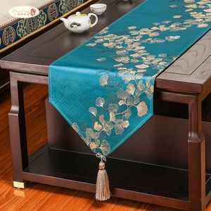 Tabel Runner Elegant Table Runner voor huistafel Moderne pailletten Tabel Runner voor bruiloftdecoratie Tassel Fringe Table Track Luxury Tabel 230322