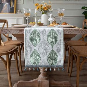 Table Runner Table Runner Gree laisse Jacquard Table Decoration Home Party Mariage Supplies Decoration Decoration Table Runner N complexe 230322