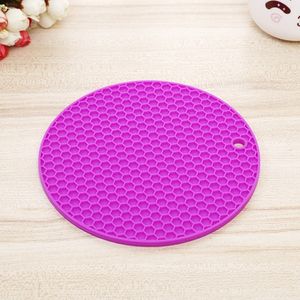 Tafel Siliconen Pad Antislip Hittebestendige Mat Coaster Kussen Placemat Pot Houder Keuken Accessoires Kookgerei GGA4444