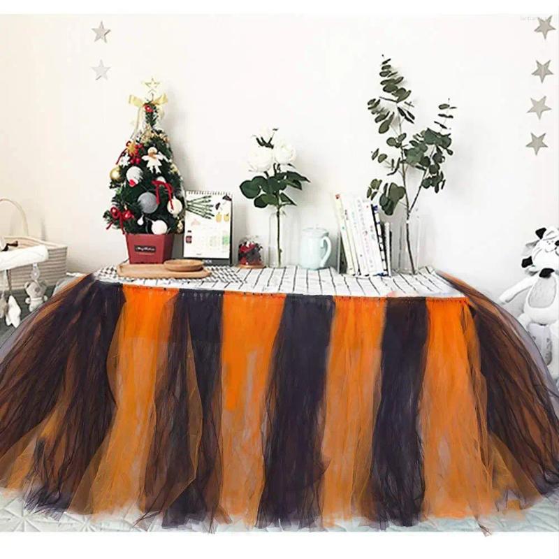 Bord kjol dukduk överlägger bröllop bankett dekor hem matsal för fest flerfärg