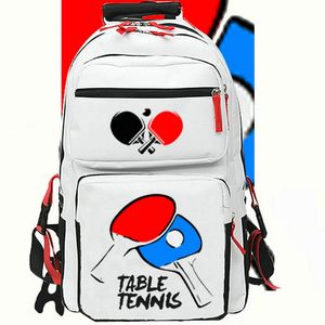 Sac à dos de tennis de table Sac à dos de tennis de table Sac d'école Love This Game Sac à dos de sport Sac à dos imprimé Cartable décontracté Sac à dos pour ordinateur