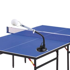 Balles de tennis de table Balle de ping-pong Entraîneur de tennis de table avec ventouse Robot d'entraînement de tennis de table professionnel Rapid Rebound Portable 230320