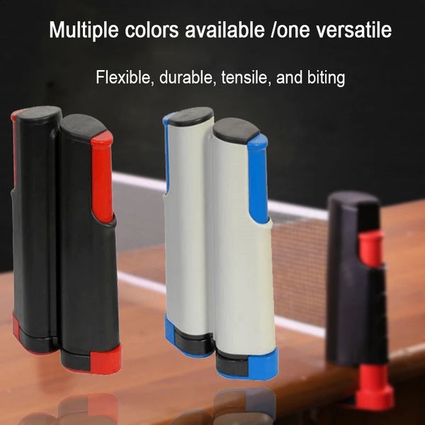 Filet de Tennis de Table partout support rétractable sport Portable remplacement Ping-Pong Post Net accessoires d'exercice équipements 240202