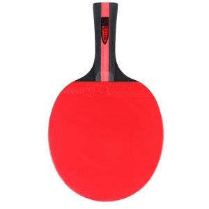 Table de tennis de tennis raquette professionnelle ping-pong raquette en caoutchouc de table en caoutchouc paddle paddle longue poignée horizontale pointe de poignée en paddle