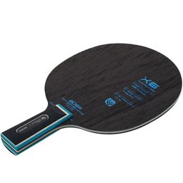 Raquettes de tennis de table 7Ply Ayous Wood Ping Pong Blade Base Professional Offensive Raquette Board Pingpong Bottom Plate Léger 231031