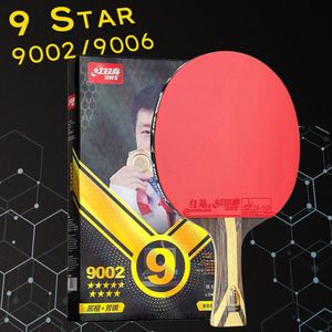 Raquettes de tennis de table 9 Star Racket Professional 5 Wood 2 ALC Offensive Ping Pong avec Hurricane Sticky Rubber 230627