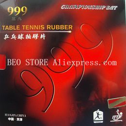 Tafeltennis Raquets 999 Rubber Pipsin 999T Originele pingpong met spons 22 mm H4445 230307