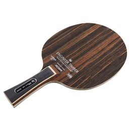 Tabel Tennis Raquets Boer hoogwaardige ebbenhouten tabel tennisbord mesbasis 7-stuk ping ping pong mes peddel bodem bodem bodem bodem tennisracket pingpong bat 230503