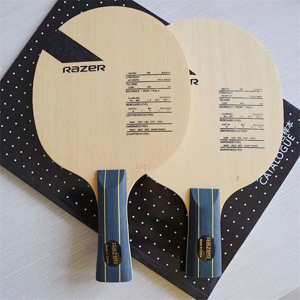 Raquetas de tenis de mesa, tablero de carbono L2, placa inferior de entrenamiento para cuchilla de competición 230307