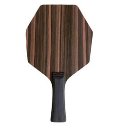 Raquetas de tenis de mesa Cybershape Ebony Material Blade Raqueta Ofensiva Curva Hexagonal Ping Pong 230609