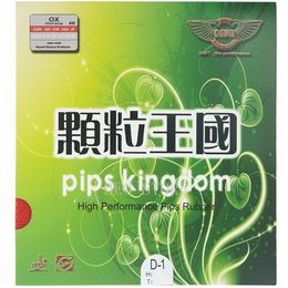 Raquetas de tenis de mesa DAWEI 388D1 Pips Kingdom Goma original Ping Pong TOPSHEET OX Sin esponja 230307