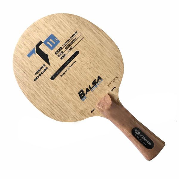 Raquetas de tenis de mesa Galaxy Milky Way Yinhe T11 T 11 T11 T11S T11S Limba Balsa OFF hoja de tenis de mesa para raqueta de ping pong 230320