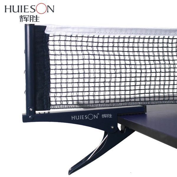 Raquettes de tennis de table Huieson 1 Set Professional Standard Filet de tennis de table Mesh Net Ping Pong Table Net Rack Kit Accessoires de tennis de table Types de pince 230612