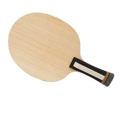 Raquetas de tenis de mesa Lemuria DIY celulosa nanofibra hoja de tenis de mesa CNF carbono blanco 7 capas Raqueta de tenis de mesa bate ataque rápido alta elasticidad 230609