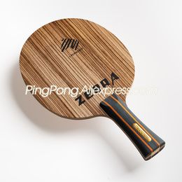 Tafeltennisraquets Origineel SANWEI ZEBRA GOLD Tafeltennisblad Golden Label Racket 7-laags hout Lus Offensief Ping Pong Bat Paddle 230923