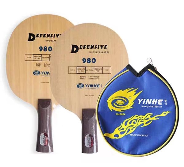 Raquetas de tenis de mesa Original Yinhe Milky Way Galaxy 980 pala de ping pong defensiva para tenis de mesa 231115