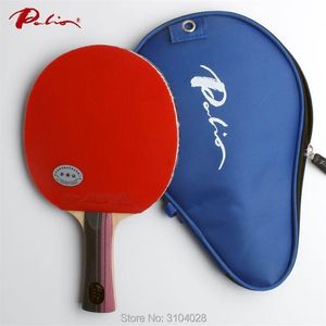 Raquetas de tenis de mesa PALIO 3 STAR Raqueta con CJ8000 ak47 Bolsa de esponja de goma Estuche Original 3Star CARBON Ping Pong 220914