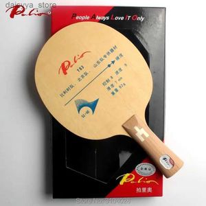 Raquettes de tennis de table Palio lame de tennis de table officielle TS-3 lame en carbone lame en carbone et titane attaque rapide avec raquette de ping-pong en boucle L23118