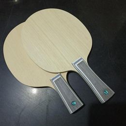 Raquettes de tennis de table Raquette professionnelle en fibre de carbone Aryalte Attaque en boucle offensive ALC Pong Bat Paddle244o207u