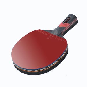 Raquettes de Tennis de Table Raquette Professionnel Unique 7 étoiles 9 étoiles Carbone Compétition High Bounce Ping Pong Paddle 230609