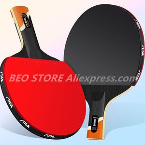 Raquettes de tennis de table STIGA 6 étoiles Raquette Offensive Professional Carbon Original Stiga Raquettes Ping Pong Paddle Bat 230307