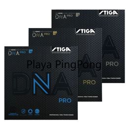 Raquetas de tenis de mesa STIGA DNA PRO M H Caucho fabricado en Alemania Pipsin Esponja de ping pong original 230824