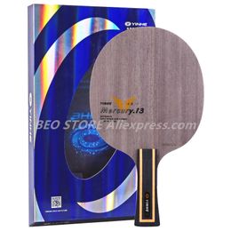 Raquettes de tennis de table Yinhe Y13 lame en fibre de carbone boucle attaque originale YINHE raquette de ping-pong 230824