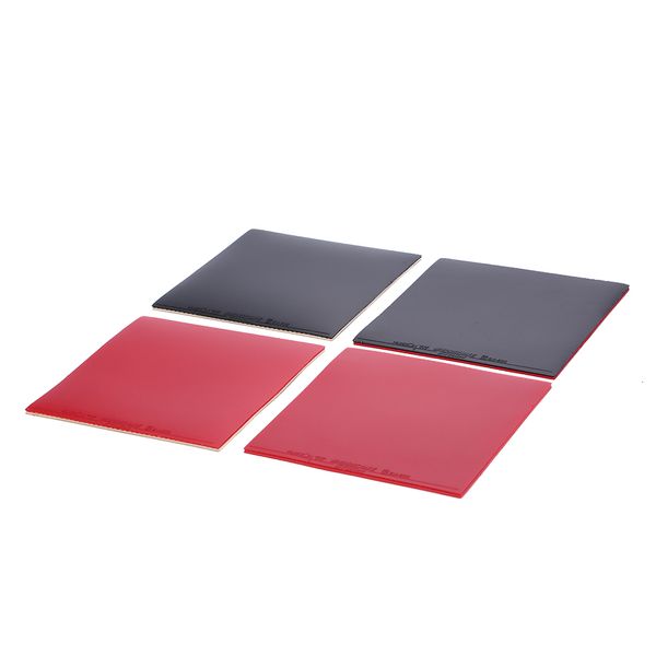 Caoutchoucs de Tennis de Table, éponge en caoutchouc de ping-pong, Pipsin, rouge et noir, 22mm, 230824
